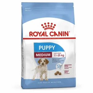 غذای خشک سگ مدیوم پاپی رویال کنین با بسته‌بندی اصلی Royal Canin Medium Puppy